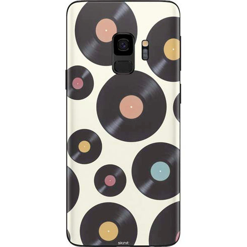 Colorful Records Galaxy S9 Skin